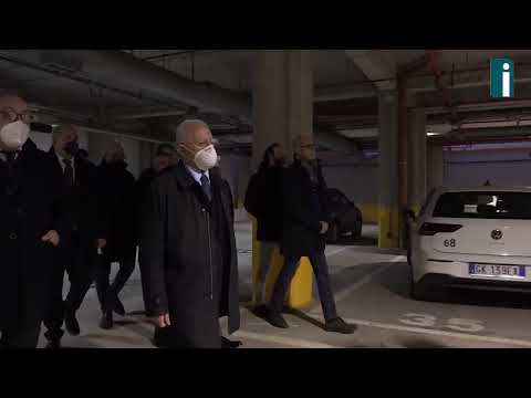 Autostazione, lavoro, sanità: Vincenzo De Luca a tutto campo ad Avellino