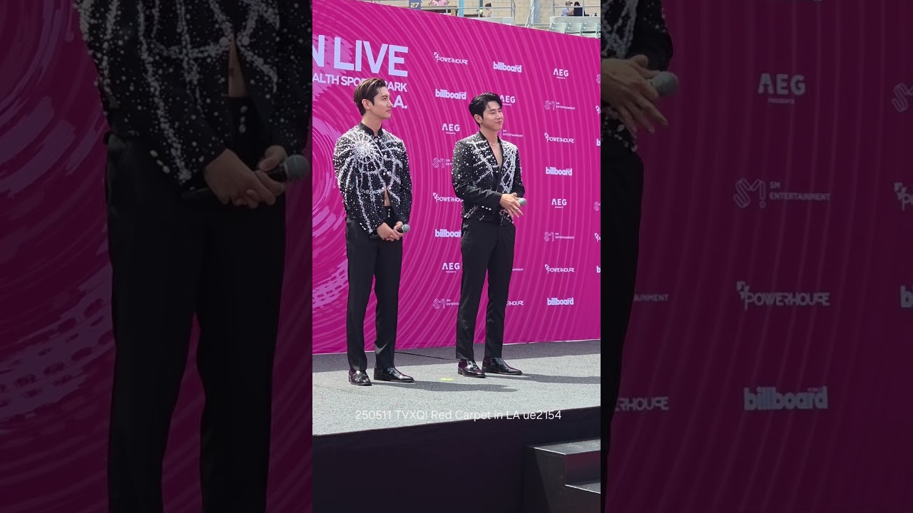 250511 TVXQ! Red Carpet in SMTOWN LA