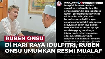 Ruben Onsu Umumkan Resmi Mualaf di Hari Raya Idulfitri | OneNews Update