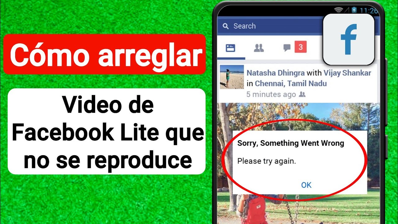 Cómo arreglar el problema de que no se reproduce el video de Facebook ...