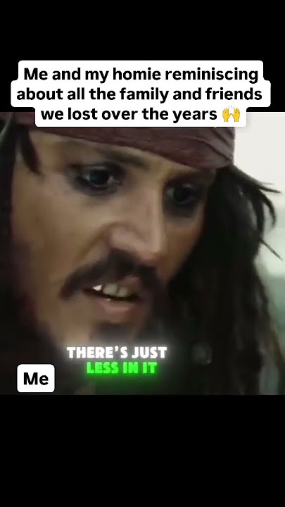 emotional moment of Jack sparrow #inspirational #quotes #evening