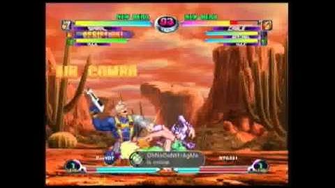 MvC2 - Diet(Vidkill) vs NTG321(Cable/Sent/Hulk) - [Spiral OCV]