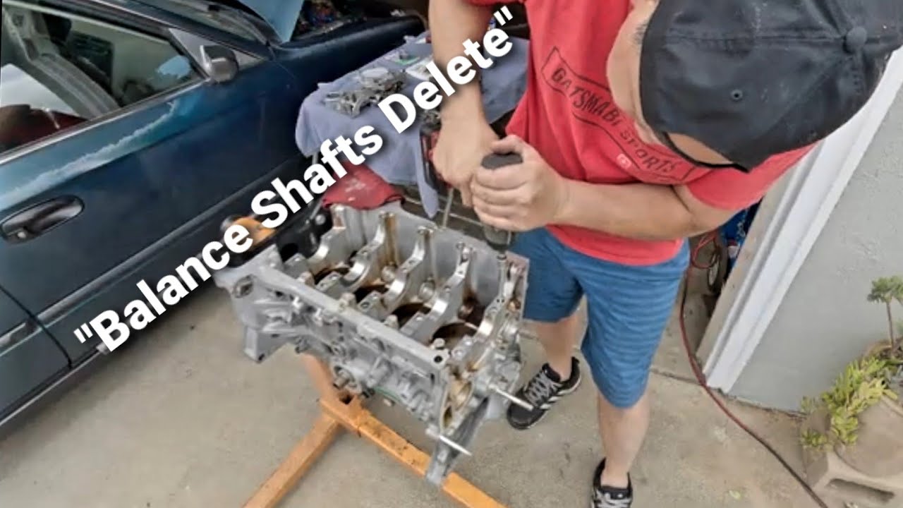DIY F23 Balance Shafts Delete. YouTube