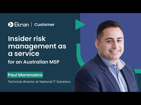 Insider Risk Management & User Behavior Monitoring as a Service for an Australian MSP