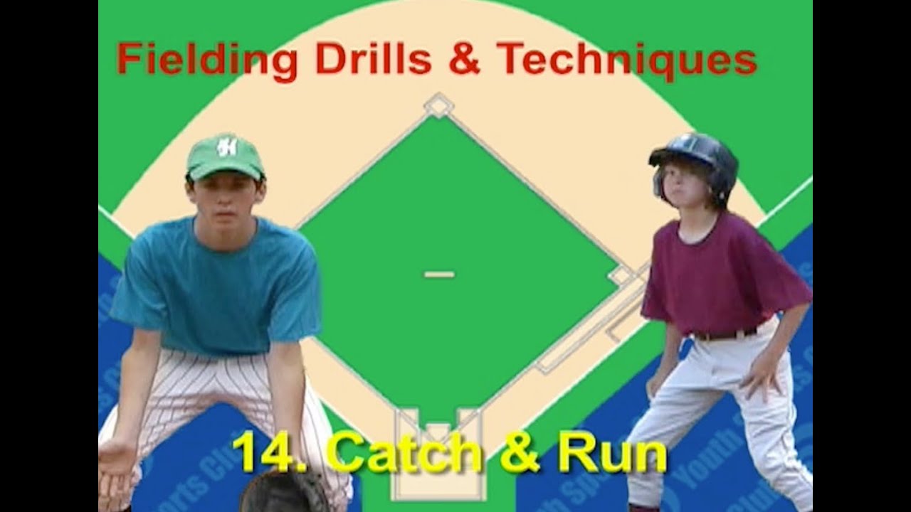 Baseball & Softball Drill Catch and Run is one of the better exercises to combine multiple