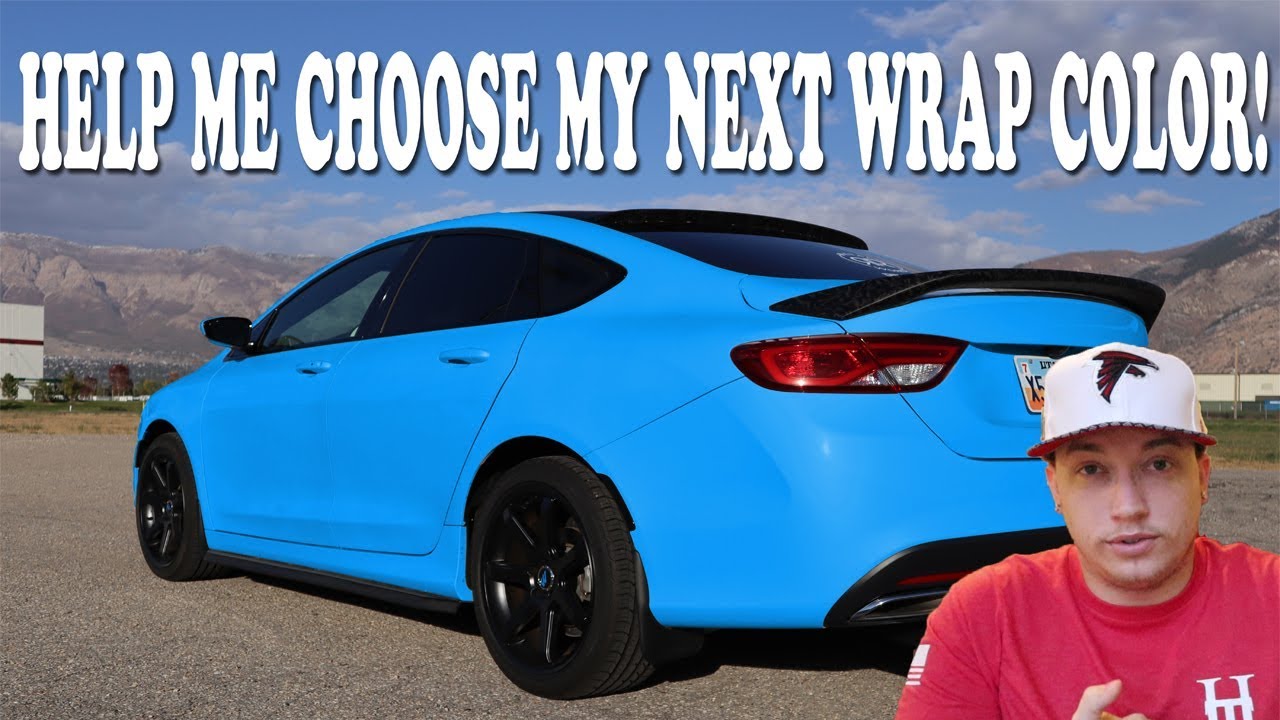 What Color Should I Wrap My Chrysler 200? - YouTube