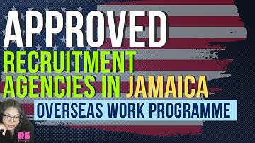APPROVED RECRUITMENT AGENCY IN JAMAICA  | H2B PROGRAMMES |roxonniaspeaks