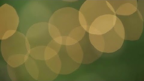 Blurry Bokeh Stock Video