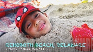 🏖  Rehoboth Beach, Delaware, USA | 3 Days Family Vacation