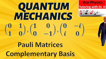 Pauli Matrices & Bases  (Newer Version Available)