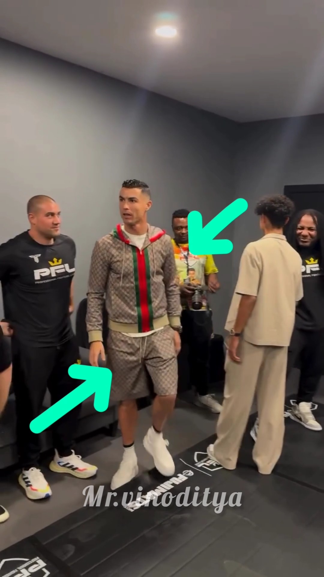 Cristiano Ronaldo luxe-gucci outfit price, #cristianoronaldo #short  #fashion #football - YouTube
