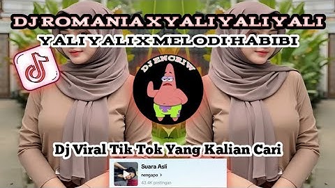 DJ YALI YALI YALI VIRAL TIKTOK TERBARU 2025 YANG KALIAN CARI-DJ ROMANIA X YALI YALI