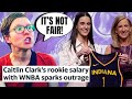 Woke sports fans have a meltdown over caitlin clarks wnba salary  the wnba doesnt make money