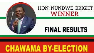 BRIGHT NUNDWE WINS CHAWAMA BY ELECTION