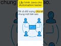 Lập trình Java cho automation tester: Từ khóa Static