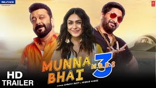Munna Bhai 3 Official Trailer : Announcement Soon | Sanjay Dutt | Arshad Warsi | Rajkumar Hirani