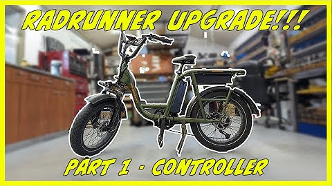 Radpower EBike Performance Mods - Radrunner Part 1 (Controller Upgrade)