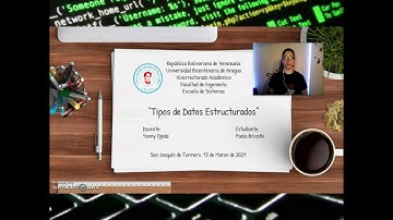 TIPOS DE DATOS ESTRUCTURADOS