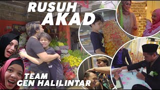 Rusuh Persiapan AKAD & AKAD Tim Gen Halilintar