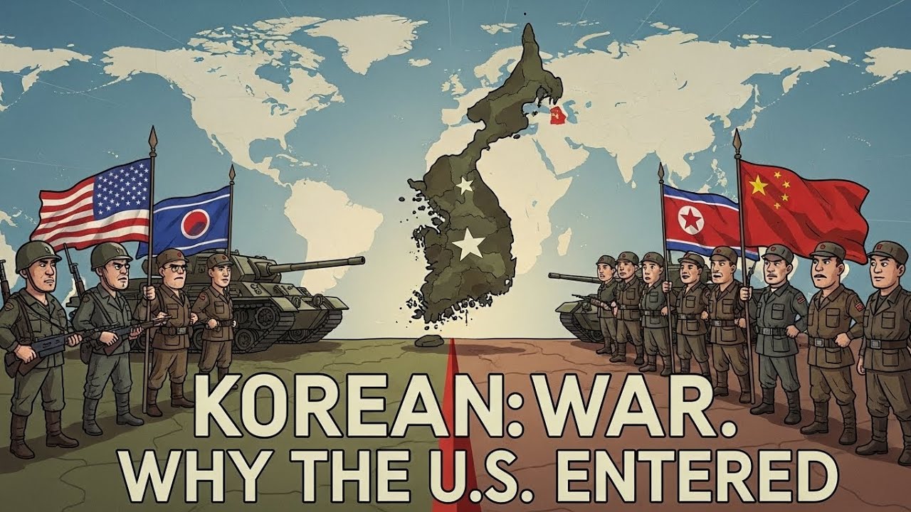 Why and How the United States Entered the Korean War - YouTube