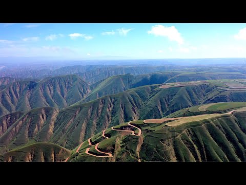 深入黄土高原腹地，带你去看白鹿原的塬，了解兰州榆中县北山的黄土塬上农民真实生活！