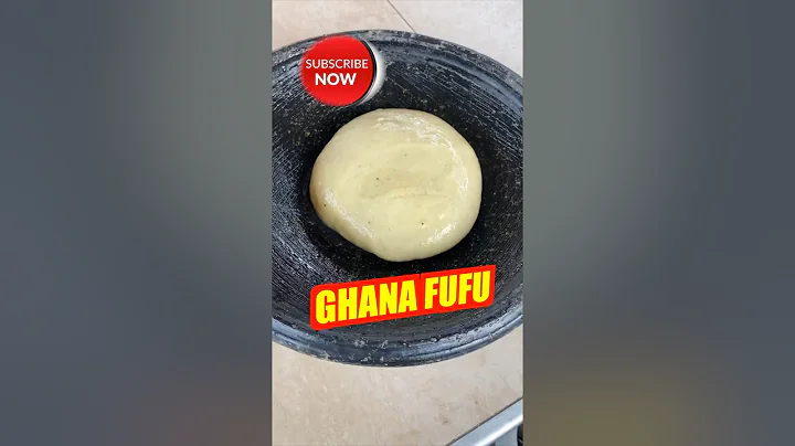 GHANA FUFU #ghana #food #fufu #shorts