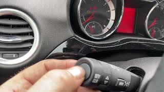 Opel Adam Oil Service Reset