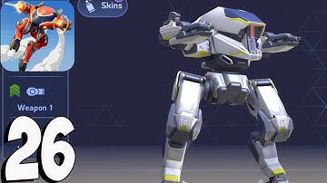Mech Arena: Robot Showdown - Gameplay Walkthrough Part 26 - Guardian Carbine 8(iOS,Android)