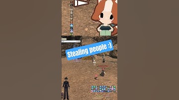 Stealing new people #shorts #ffxiv
