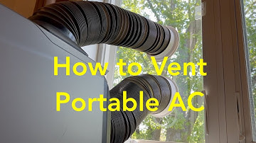 How to Vent a Portable Air Conditioner through a Window