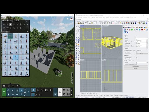 Video Guida - Importare Modelli e Scene Rhino 3D in Lumion, Esportare in Formato FBX, Persone Arredi
