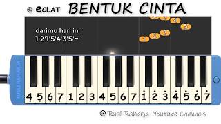 Download Lagu Bentuk CINTA not pianika MP3