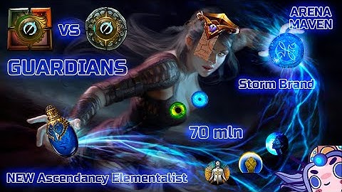 POE 3.13[ A8 GUARDIANS vs ELEMENTALIST]Maven