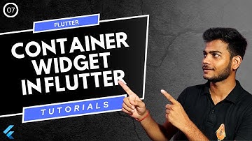 Flutter tutorials in hindi - Container widget in flutter tutorials in hindi