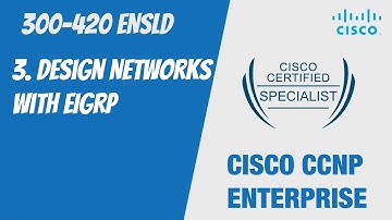 3. Design Networks with EIGRP