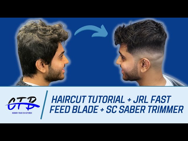 Haircut Tutorial | JRL 2020 FAST FEED | SC SABER TRIMMER