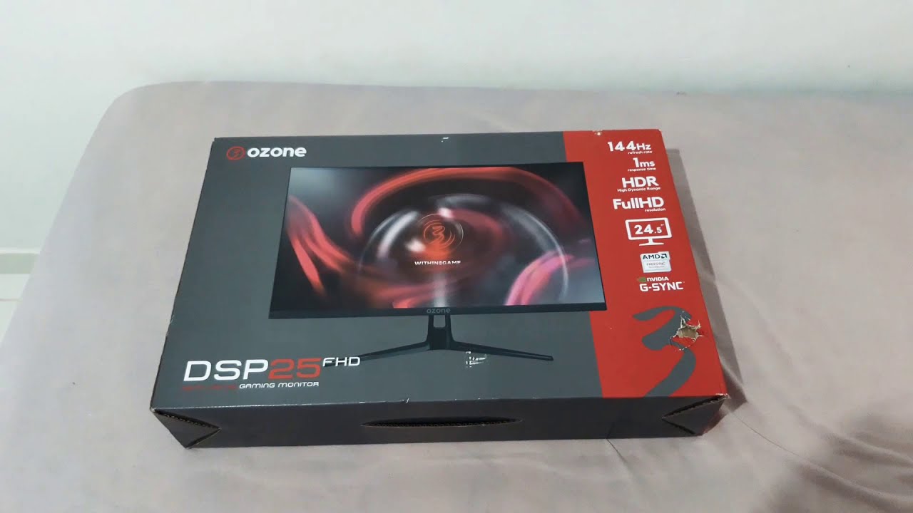 Monitor Gamer LED Ozone 24.5´, Full HD, HDMI, 144Hz, 1ms OZDSP25FHD