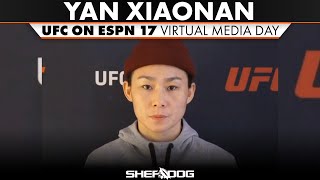 Yan Xiaonan "“A victory will prove how good I am” - UFC on ESPN 17 Virtual Media Day interview