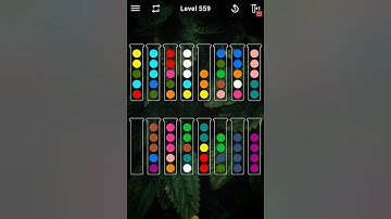 Ball sort puzzle level 559