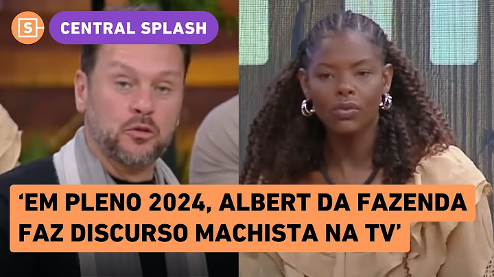 A Fazenda 16: Albert makes a terrible and sexist speech against Suelen in the formation of the farm