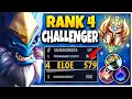 How someone got to RANK 4 Challenger playing AP Malphite...