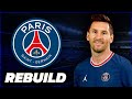 MESSI PARİS'DE!! ALIN SİZE RÜYA TAKIM! // FIFA 21 PSG REBUILD KARİYER