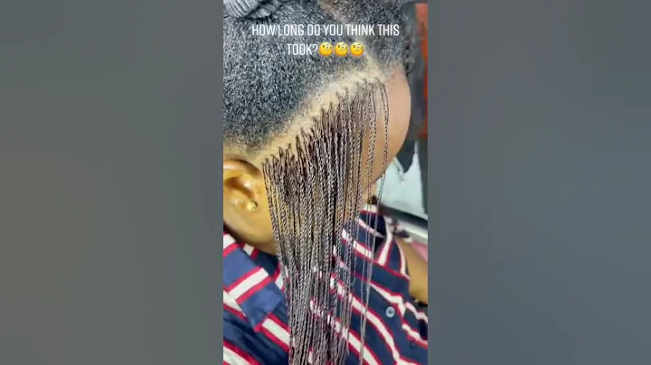 HOW LONG THESE MILLION BRAIDS TOOK? 👀 #wigsforblackwomen #wigreview #braidedwig #twisting - DayDayNews