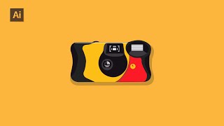 How to Make Vector Camera - Adobe Illustrator screenshot 3