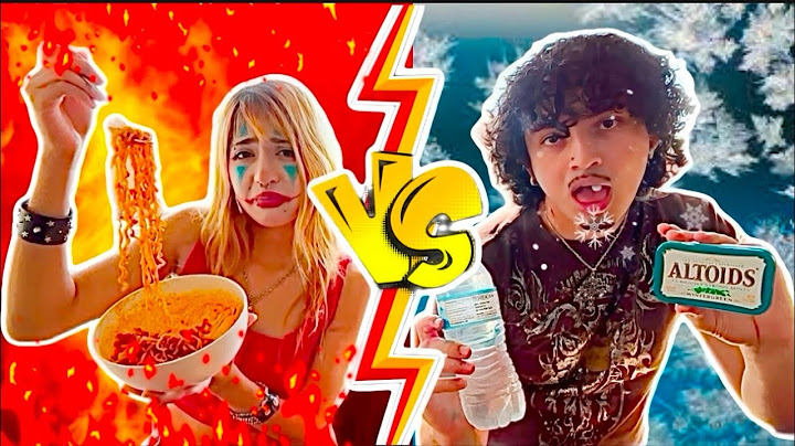 HOT VS COLD FOOD CHALLENGE
