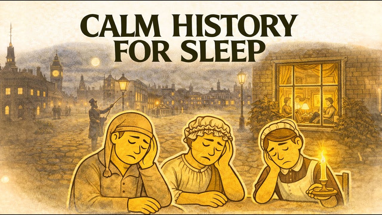 Victorian Night Routines: Peaceful City Life | Boring History for Sleep