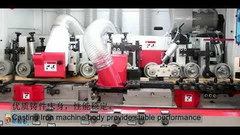 four side planer moulder machine with auto feeding 4