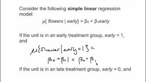ST512: Indicator variables in a regression