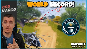 CoD Narco Sets a World Record in Battle Royale (Must Watch!) | CODM Funny Moments