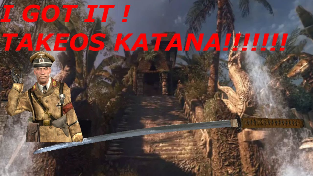 TAKEOS KATANA IN REVELATIONS (BO3 ZOMBIES) "REVALATIONS" (IN GAME FOOTAGE)